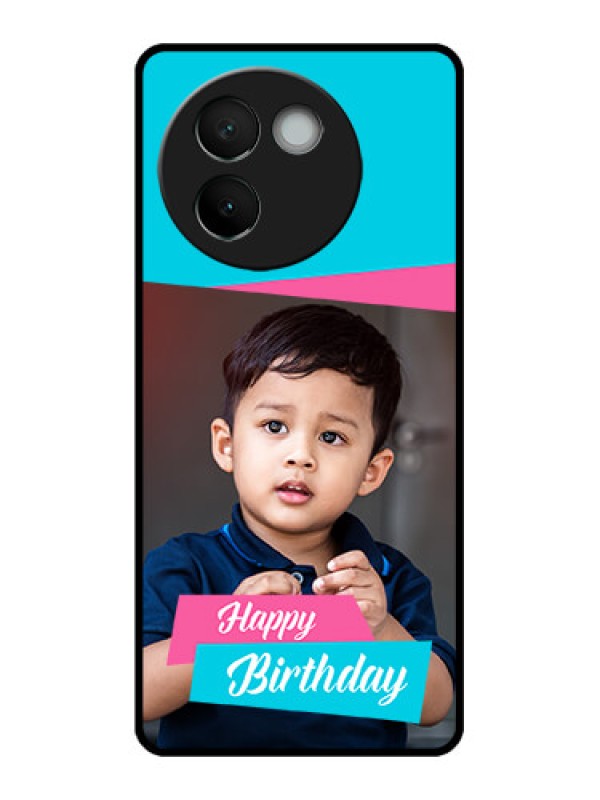 Custom Vivo V30e 5G Custom Metal Phone CaseImage Holder With 2 Color Design