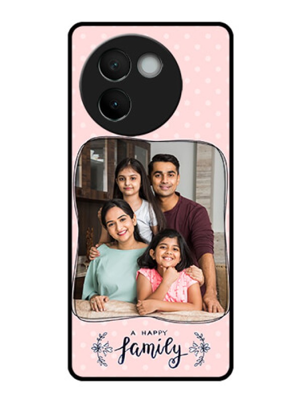 Custom Vivo V30e 5G Custom Metal Phone CaseFamily With Dots Design