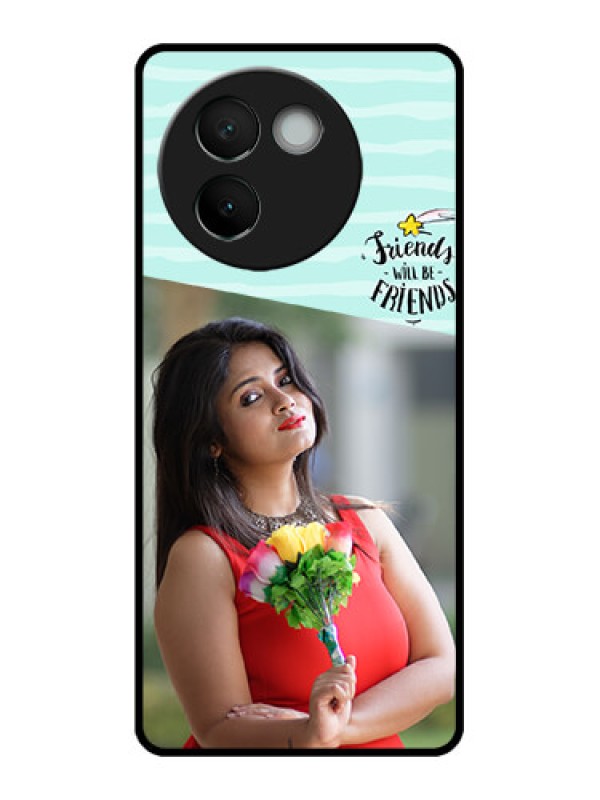 Custom Vivo V30e 5G Custom Metal Phone CaseFriends Picture Icon Design
