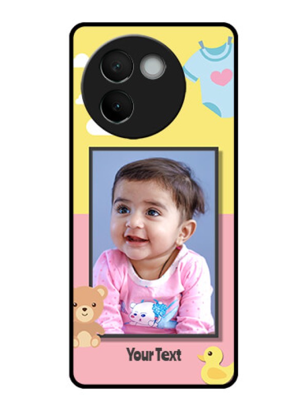 Custom Vivo V30e 5G Custom Metal Phone CaseKids 2 Color Design