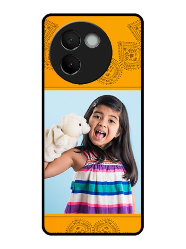 Custom Vivo V30e 5G Custom Metal Phone CasePhoto Wedding Design