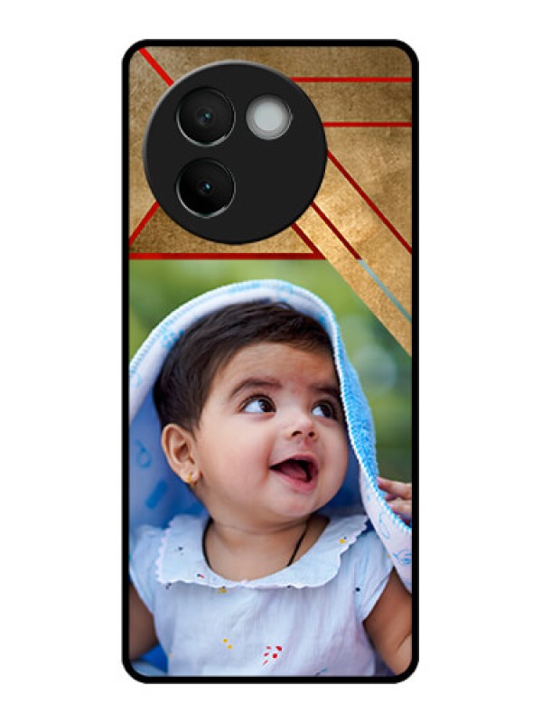 Custom Vivo V30e 5G Custom Metal Phone CaseGradient Abstract Texture Design