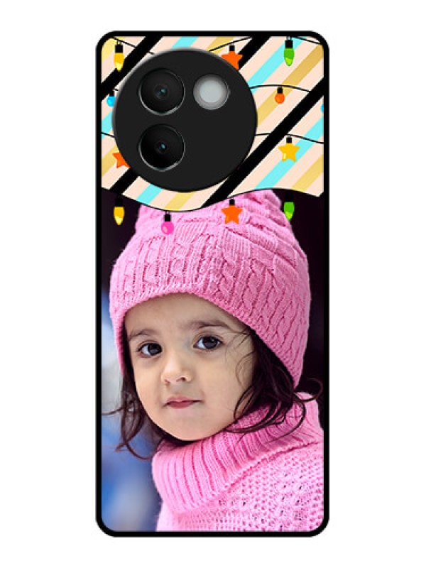 Custom Vivo V30e 5G Custom Metal Phone CaseLights Hanging Design