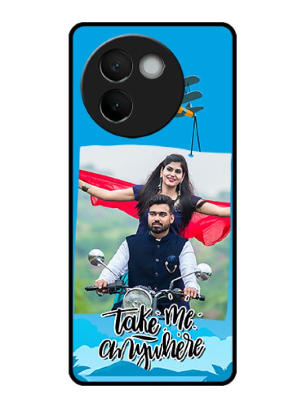 Custom Vivo V30e 5G Custom Metal Phone CaseTraveller Design