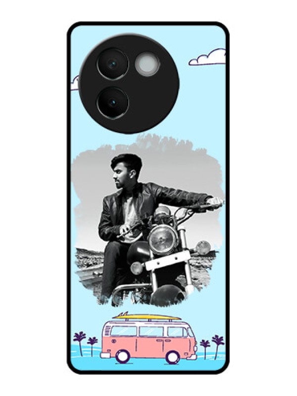 Custom Vivo V30e 5G Custom Metal Phone CaseTravel and Adventure Design