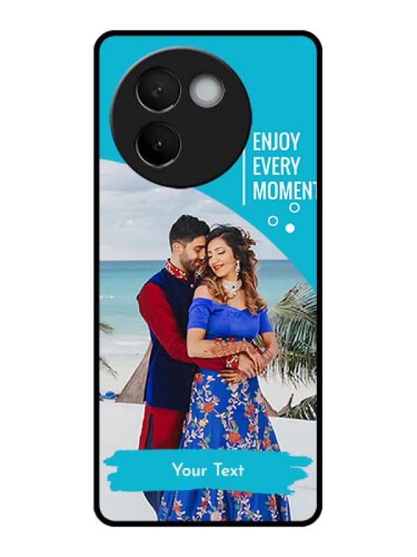 Custom Vivo V30e 5G Custom Metal Phone CaseHappy Moment Design