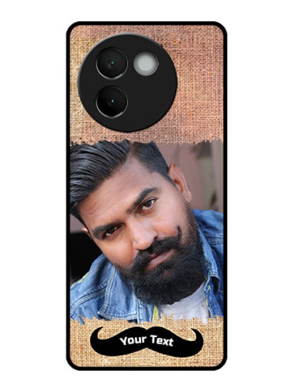 Custom Vivo V30e 5G Custom Metal Phone CaseWith Texture Design