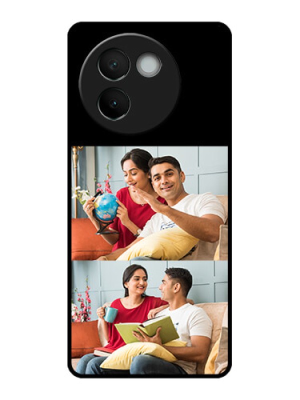 Custom Vivo V30e 5G Custom Metal Phone Case2 Images Design