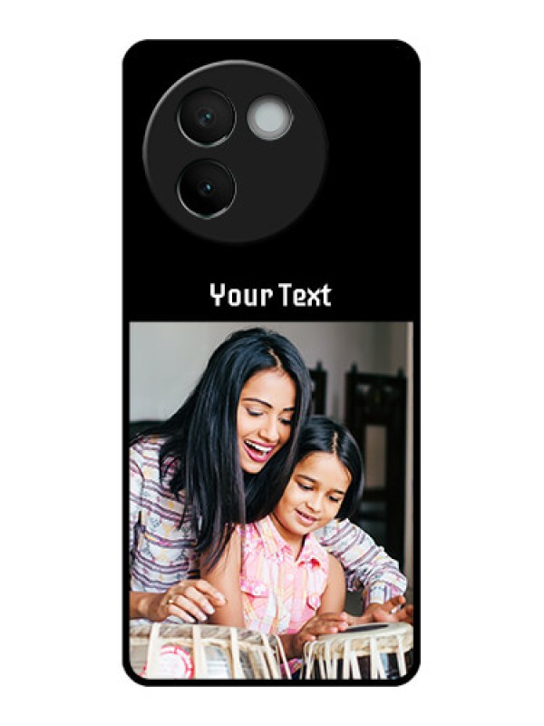 Custom Vivo V30e 5G Custom Metal Phone CasePhoto With Name Design