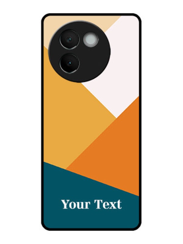 Custom Vivo V30e 5G Custom Metal Phone CaseStacked Multi - Colour Design