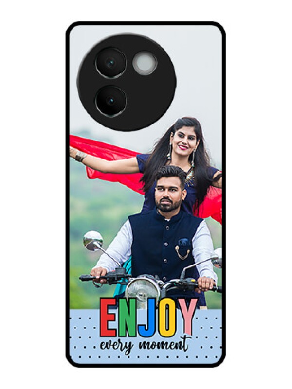 Custom Vivo V30e 5G Custom Metal Phone CaseEnjoy Every Moment Design