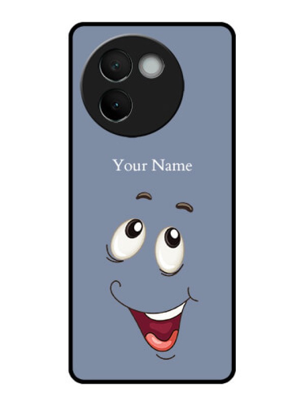Custom Vivo V30e 5G Custom Metal Phone CaseLaughing Cartoon Face Design