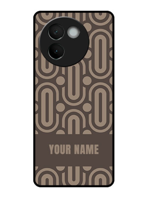 Custom Vivo V30e 5G Custom Metal Phone CaseCaptivating Zero Pattern Design