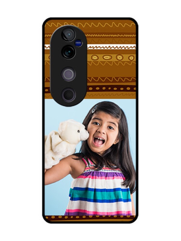 Custom Vivo V40 5G Custom Metal Phone CaseFriends Picture Upload Design