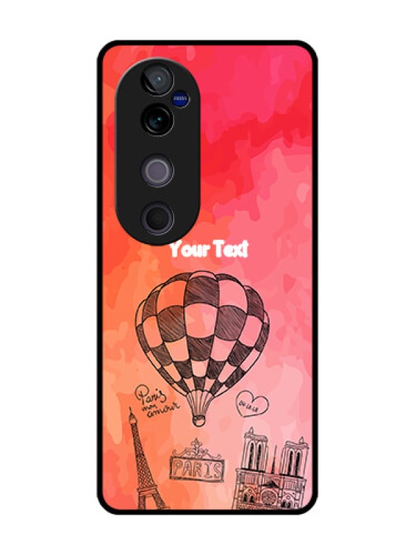 Custom Vivo V40 5G Custom Metal Phone CaseParis Theme Design