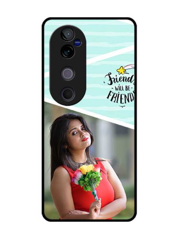 Custom Vivo V40 5G Custom Metal Phone CaseFriends Picture Icon Design