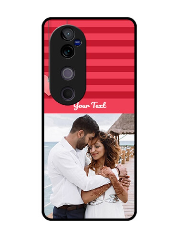 Custom Vivo V40 5G Custom Metal Phone CaseValentines Day Design