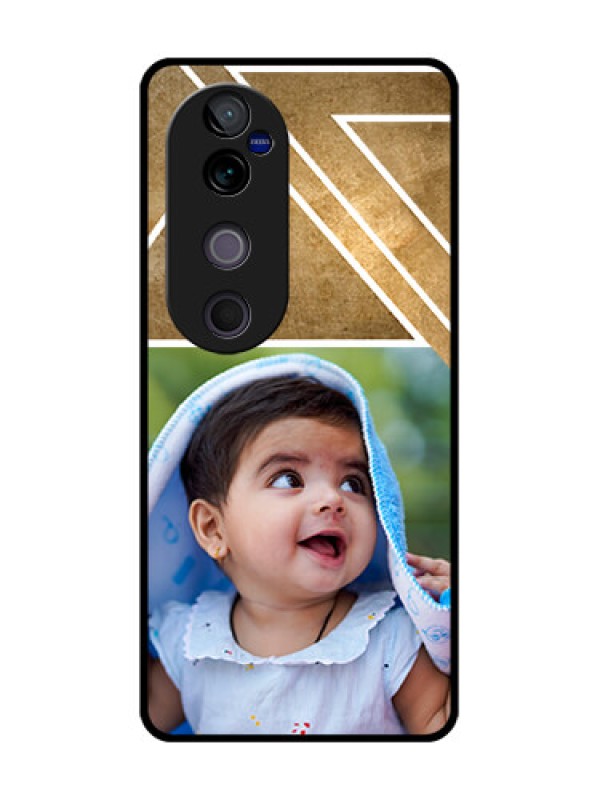 Custom Vivo V40 5G Custom Metal Phone CaseGradient Abstract Texture Design