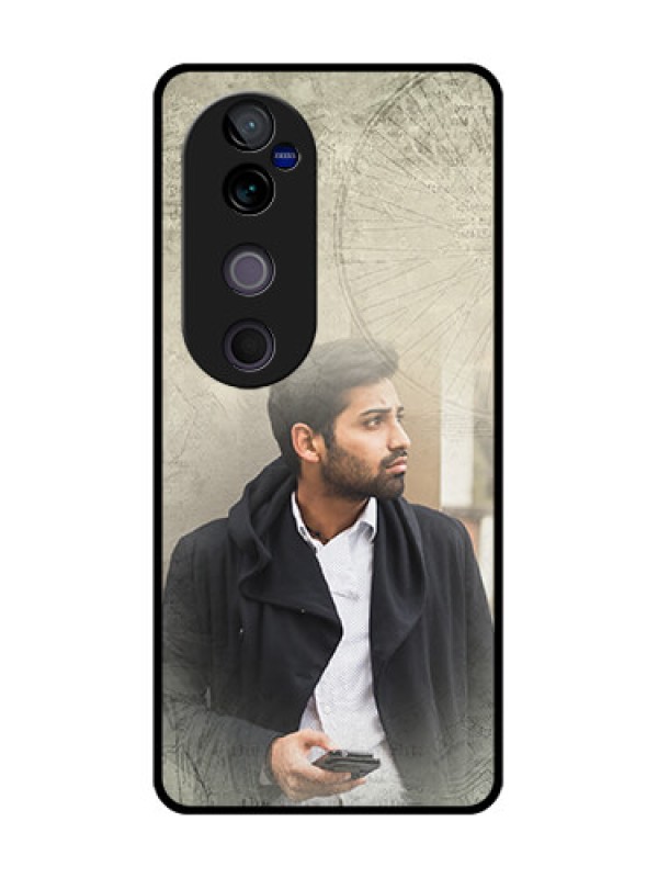Custom Vivo V40 5G Custom Metal Phone CaseWith Vintage Design