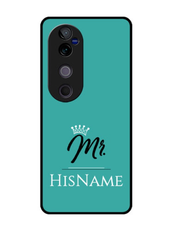 Custom Vivo V40 5G Custom Metal Phone CaseMr With Name Design