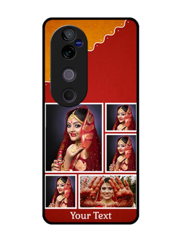 Custom Vivo V40 Pro 5G Custom Metal Phone CaseWedding Pic Upload Design