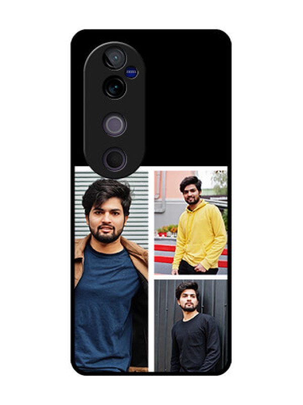 Custom Vivo V40 Pro 5G Custom Metal Phone CaseUpload Multiple Picture Design