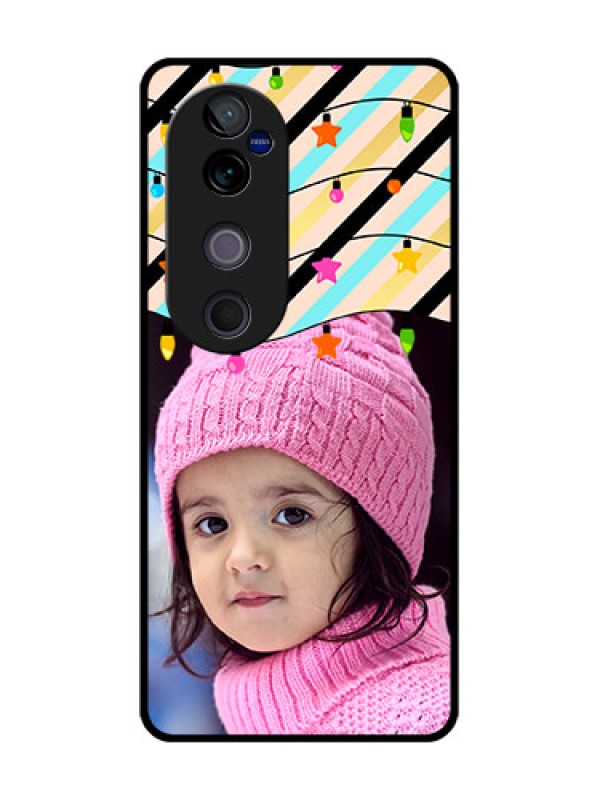 Custom Vivo V40 Pro 5G Custom Metal Phone CaseLights Hanging Design