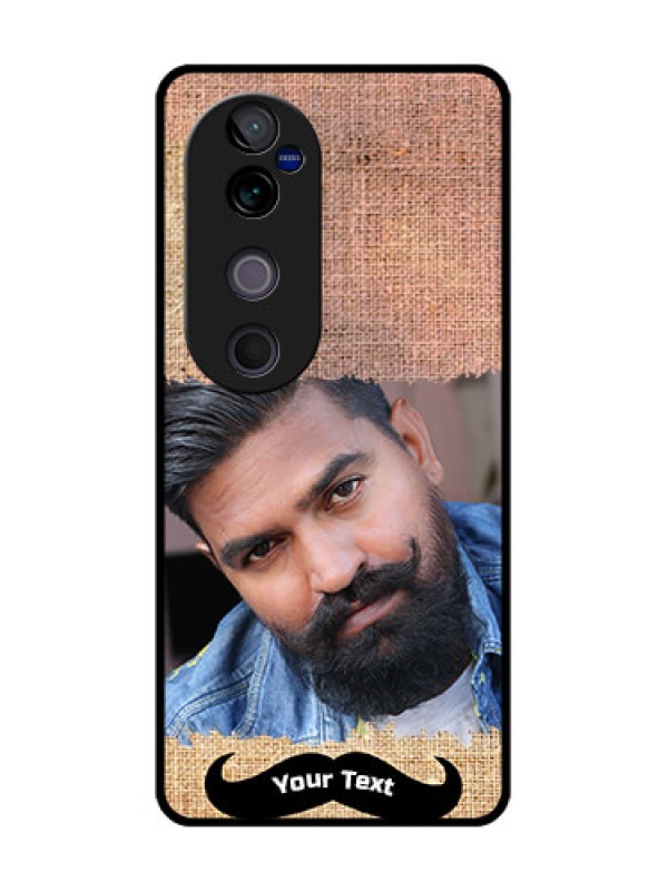 Custom Vivo V40 Pro 5G Custom Metal Phone CaseWith Texture Design