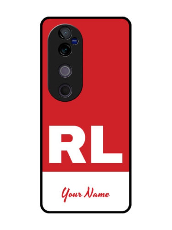 Custom Vivo V40 Pro 5G Custom Metal Phone CaseDual Tone Custom Text Design