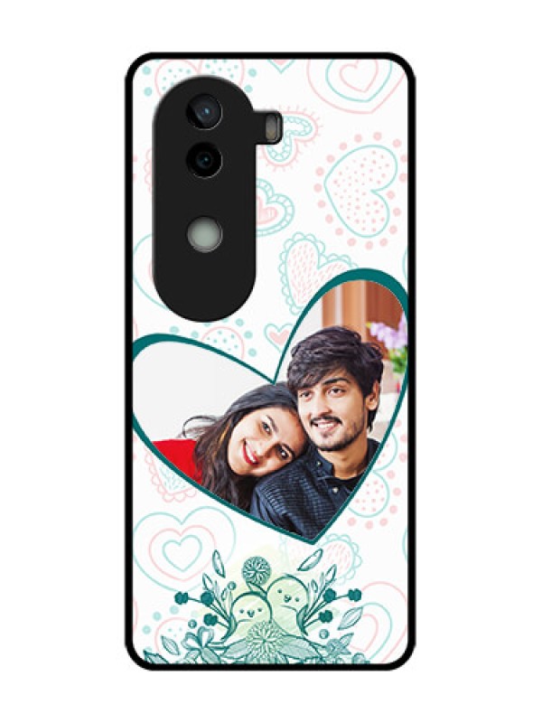 Custom Vivo V40e 5G Custom Metal Phone CasePremium Couple Design