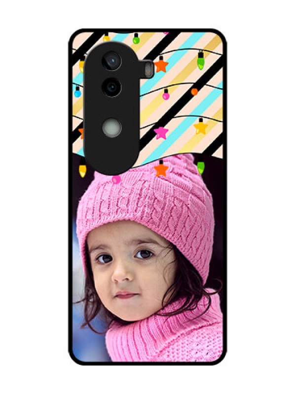 Custom Vivo V40e 5G Custom Metal Phone CaseLights Hanging Design