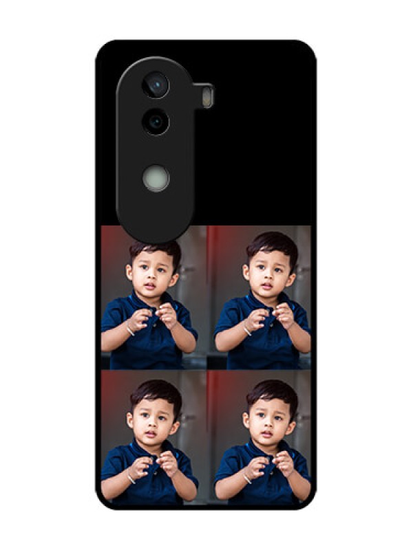 Custom Vivo V40e 5G Custom Metal Phone Case4 Image Holder Design