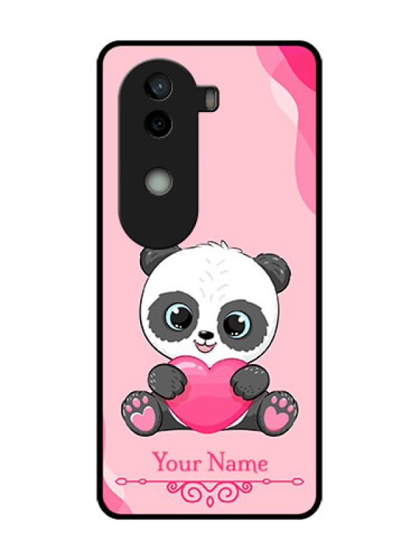 Custom Vivo V40e 5G Custom Metal Phone CaseCute Panda Design