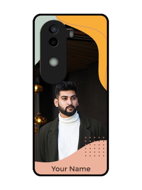 Custom Vivo V40e 5G Custom Metal Phone CaseTri - Coloured Overlay Design