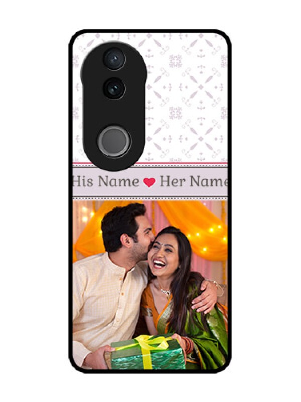 Custom Vivo V50 5G Custom Metal Phone Case - With Photo And Ethnic Design