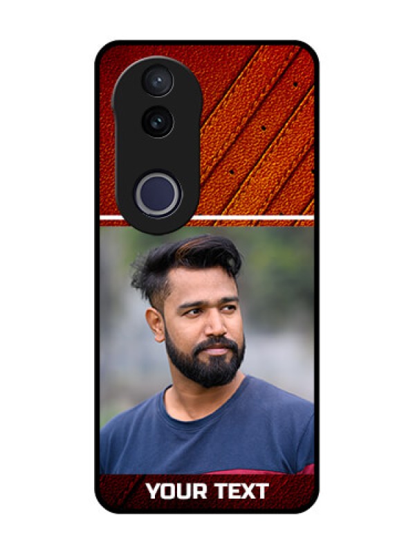 Custom Vivo V50e 5G Custom Metal Phone Case - Leather Phone Case Design