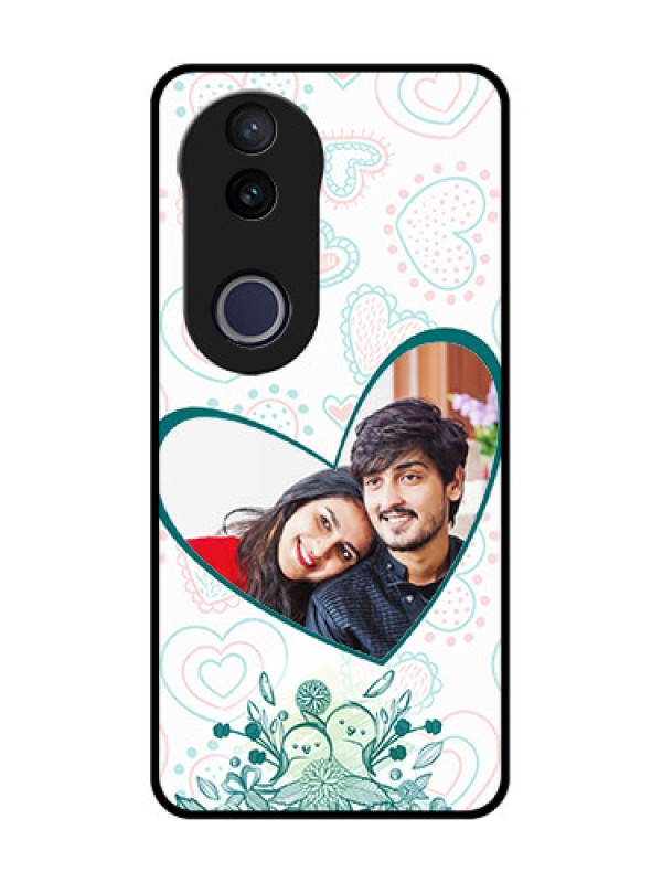 Custom Vivo V50e 5G Custom Metal Phone Case - Premium Couple Design