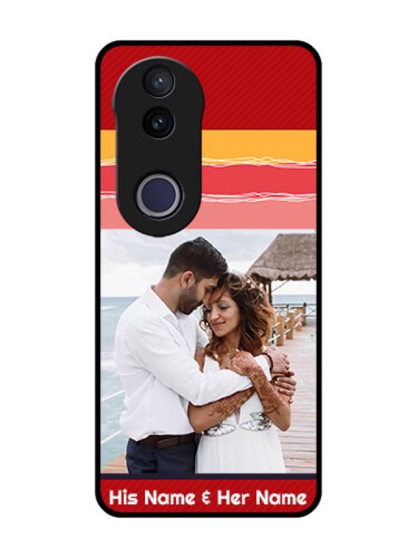 Custom Vivo V50e 5G Custom Metal Phone Case - Colorful Case Design