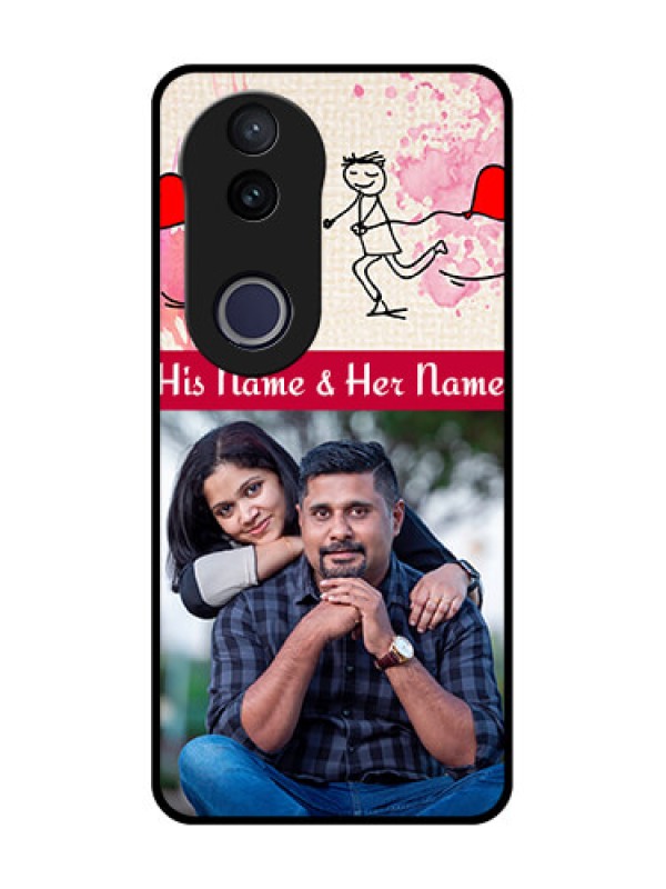 Custom Vivo V50e 5G Custom Metal Phone Case - You And Me Case Design