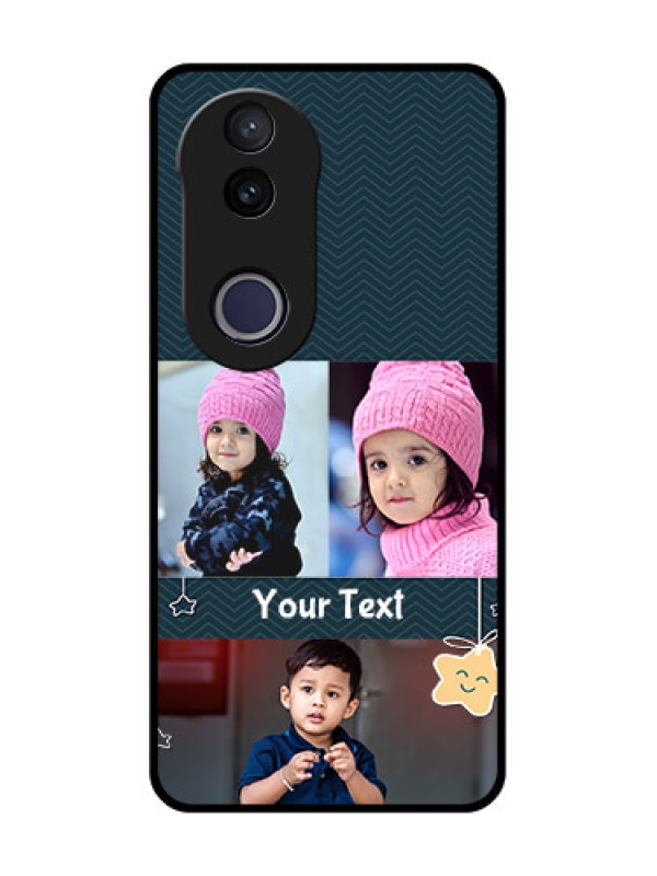 Custom Vivo V50e 5G Custom Metal Phone Case - Hanging Stars Design