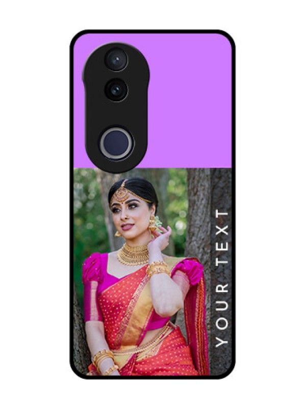 Custom Vivo V50e 5G Custom Metal Phone Case - Birthday Icons Design