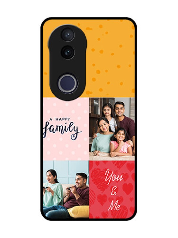 Custom Vivo V50e 5G Custom Metal Phone Case - Images With Quotes Design