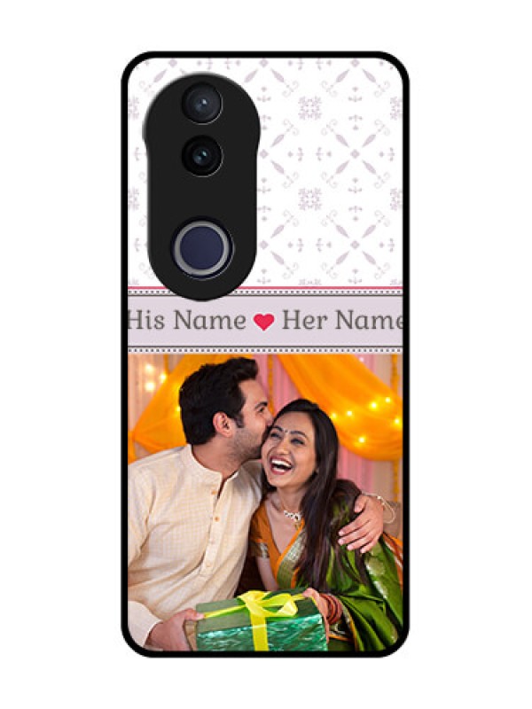 Custom Vivo V50e 5G Custom Metal Phone Case - With Photo And Ethnic Design