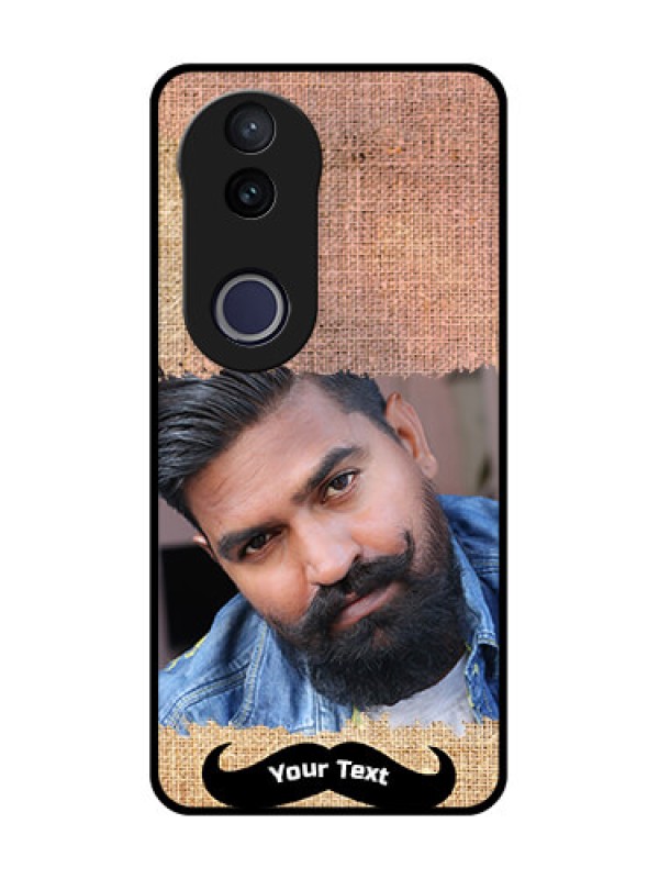 Custom Vivo V50e 5G Custom Metal Phone Case - With Texture Design