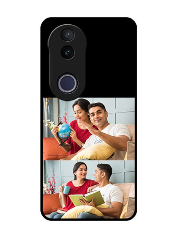 Custom Vivo V50e 5G Custom Metal Phone Case - 2 Images Design