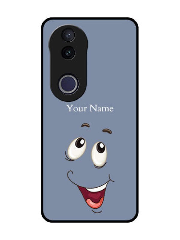 Custom Vivo V50e 5G Custom Metal Phone Case - Laughing Cartoon Face Design