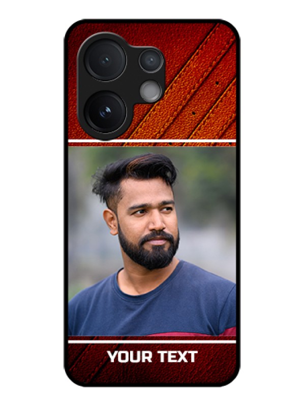 Custom Vivo V60 5G Custom Metal Phone Case - Leather Phone Case Design