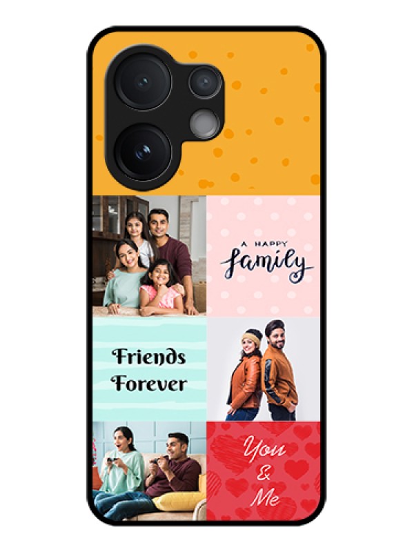 Custom Vivo V60 5G Custom Metal Phone Case - Images With Quotes Design