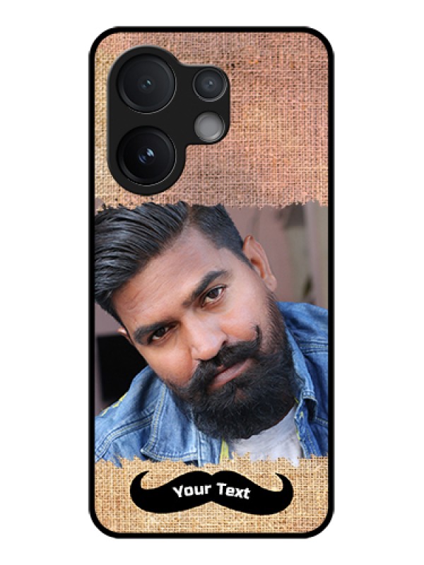 Custom Vivo V60 5G Custom Metal Phone Case - With Texture Design