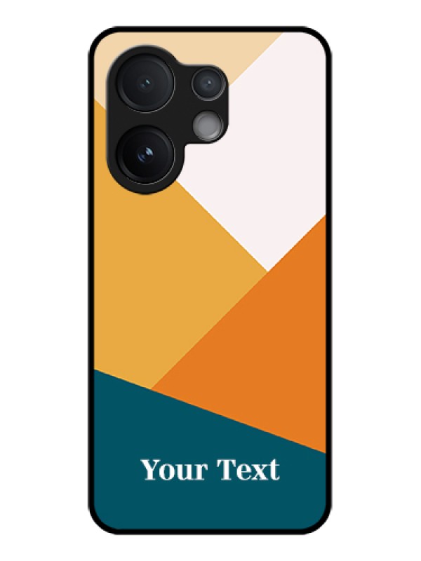 Custom Vivo V60 5G Custom Metal Phone Case - Stacked Multi - Colour Design